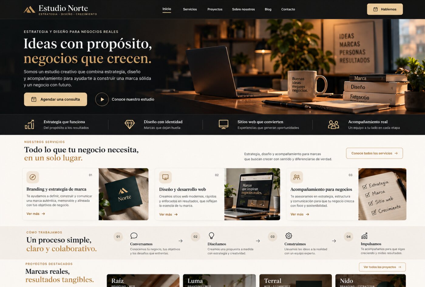 Estudio Norte — agencia de branding y desarrollo